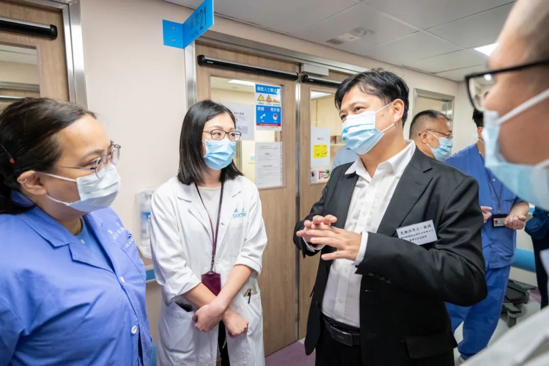 Shenzhen Cell Valley visits Hong Kong Eastern Hospital